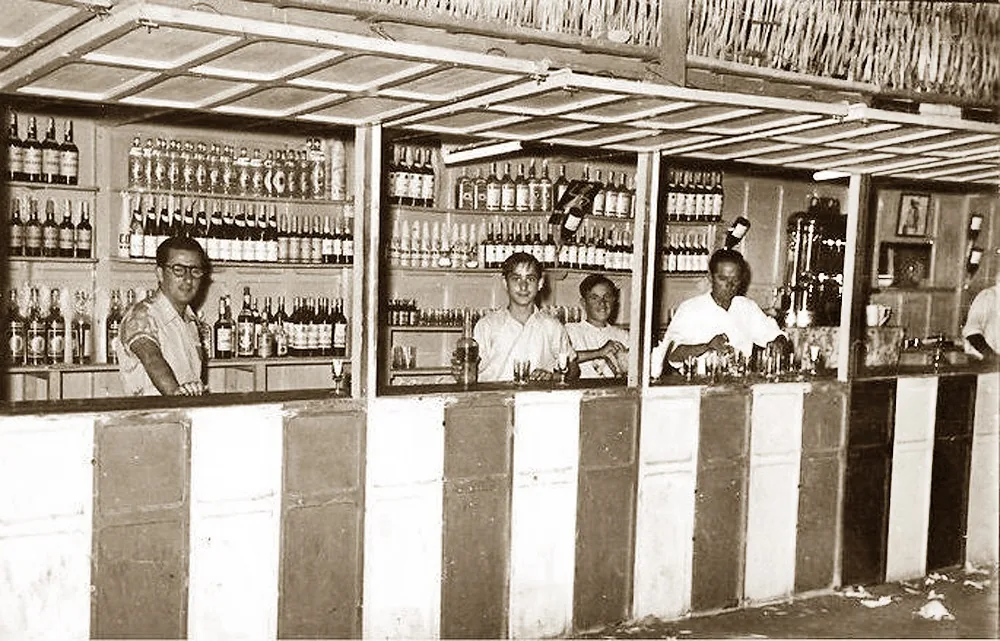 Merendero El Yate.Torre del Mar, 1957